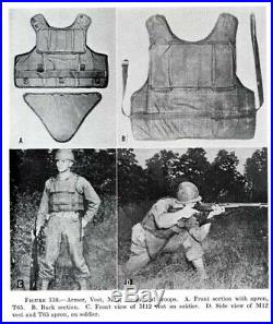 RARE Korean War Era T64 Soldiers Armor Vest Size Medium