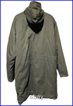 RARE Korean War U. S. Navy Transport Type Cold Weather Parka with Quilted Liner