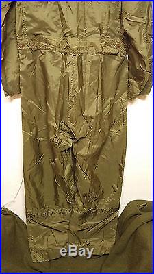 RARE Korean War Vintage US NAVY COVERALL Flying Suit Military Uniform Clothes
