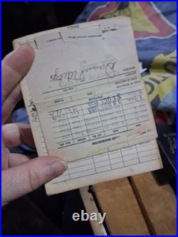 RARE Lt. Col. KALLIS Korean War Era Documents Lot Jap Korea Novelty (Photos)