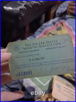 RARE Lt. Col. KALLIS Korean War Era Documents Lot Jap Korea Novelty (Photos)