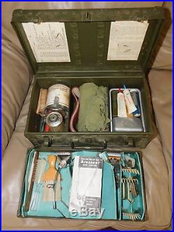 RARE M-1944 US Army Barber Kit WWII WW2 Korean War 1951 EXC Mostly complete