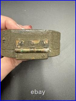 RARE MILITARY M2 FEE AND STEMWEDEL INC COMPASS With FLAMING ORDINANCE STAMP