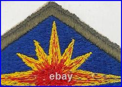 RARE ORIGINAL US ARMY 40th INFANTRY BALL OF FIRE PATCH & ARC KOREAN WAR ERA