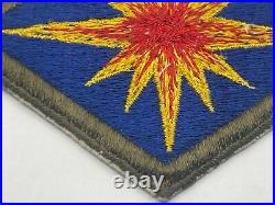 RARE ORIGINAL US ARMY 40th INFANTRY BALL OF FIRE PATCH & ARC KOREAN WAR ERA