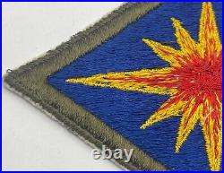 RARE ORIGINAL US ARMY 40th INFANTRY BALL OF FIRE PATCH & ARC KOREAN WAR ERA