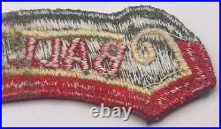 RARE ORIGINAL US ARMY 40th INFANTRY BALL OF FIRE PATCH & ARC KOREAN WAR ERA