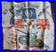 RARE Original KOREAN WAR Souvenir Silk RETURNED FROM HELL Handkerchief 13