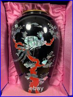 RARE -Presented to Lt. Col. Knoll Korean War Memorabilia Vase Original Case