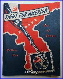 RARE Soldiers Book 1951 Fight for America Korea Far East Command Korean War