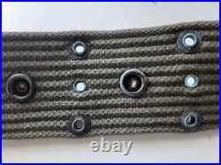 RARE US Korea War M-1952 Carbine snap Pouch Pistol Belt