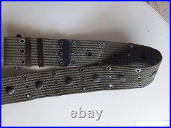 RARE US Korea War M-1952 Carbine snap Pouch Pistol Belt