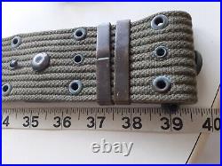 RARE US Korea War M-1952 Carbine snap Pouch Pistol Belt