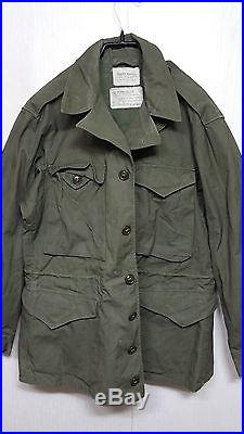 RARE Vintage Korean War US Army M-1950 Field Jacket Military Uniform ...