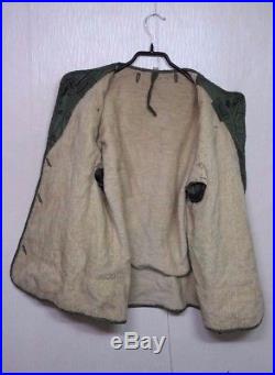 RARE Vintage Korean War US Army M-1950 Field Jacket Wool Liner Military Clothes