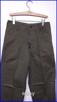 RARE Vintage WW2 Korean War USN P-41 Pants Trousers US Navy Military Clothes