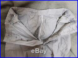 RARE WW2 Korean War Vintage US Navy P-41 HBT Pants Trousers Military Clothes 2
