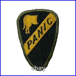 RARE WW2 WWII Korean War Original 1st Cavalry Division PANIC Patch