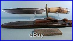 Randall Knife 1952 Korean War Model 1 8 7 spacer Corn Row Sheath PROVENANCE