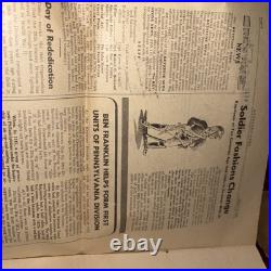 Rare 1952 28th Infantry Division Keystone News 35th Anniversary Korean War Era