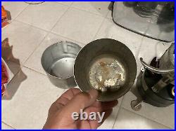 Rare 1952 Coleman M-1950 US Military Gas Stove Unfired With Case Korean War Era