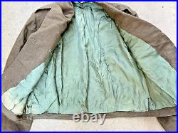 Rare 1953 Korean War Eisenhower IKE Jacket US Army Corps 15th Private Infantry