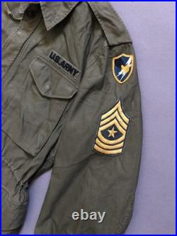 Rare 1953 US Army M-1951 Airborne Field Jacket Korean War Orig Patch Collectible