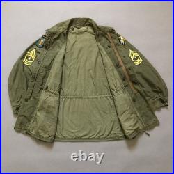 Rare 1953 US Army M-1951 Airborne Field Jacket Korean War Orig Patch Collectible