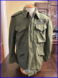 Rare Korean Era M-51 Named Field Jacket LT GEN C. A. Roberts USMC Size Med REG