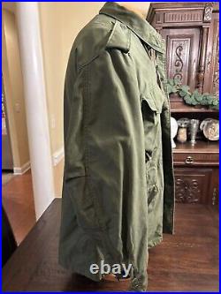 Rare Korean Era M-51 Named Field Jacket LT GEN C. A. Roberts USMC Size Med REG