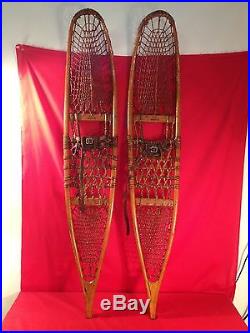 Rare Korean War 1953 Snowshoes By Snocraft Inc. Issued To The Mountain Division
