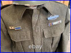 Rare Korean War 2nd Infantry Dutch UN Forces 2 Helmets / Liners