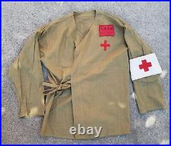 Rare Korean War Chinese Medic Uniform Armband Communist PVA KPA CPV Volunteer