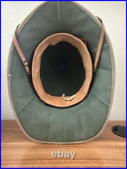 Rare Korean War Ethiopian Kagnew Wolseley M45 Pith Sun Helmet