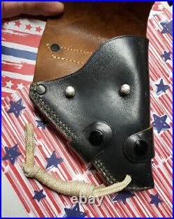 Rare Korean War US Air Force M13 Holster 1953-54 Smith & Wesson. 38 Cal Unissued