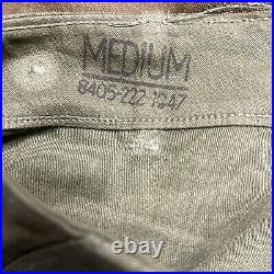 Rare Korean War US Army HBT M1947 HBT Herringbone Twill Pants Trouser Sz Medium