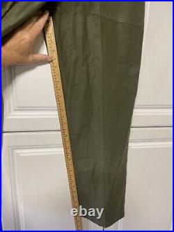 Rare Korean War US Army HBT M1947 HBT Herringbone Twill Pants Trouser Sz Medium