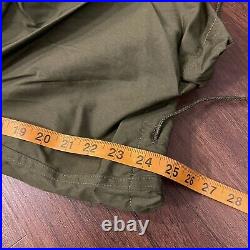 Rare M-1951 Arctic Trouser Shell Wind Pants & Liner, Cold Weather Nylon Med Vtg