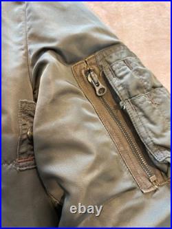 Rare Original Korean War Era B15D B15 USAF Pilot Flight Bomber Jacket Size 44