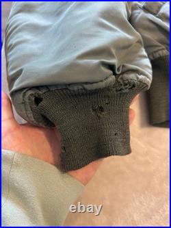 Rare Original Korean War Era B15D B15 USAF Pilot Flight Bomber Jacket Size 44