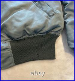 Rare Original Korean War Era B15D B15 USAF Pilot Flight Bomber Jacket Size 44