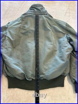 Rare Original Korean War Era B15D B15 USAF Pilot Flight Bomber Jacket Size 44