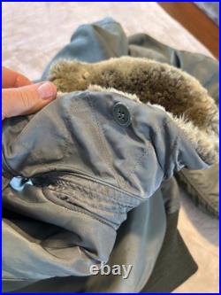 Rare Original Korean War Era B15D B15 USAF Pilot Flight Bomber Jacket Size 44