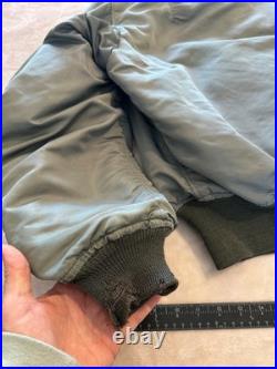 Rare Original Korean War Era B15D B15 USAF Pilot Flight Bomber Jacket Size 44