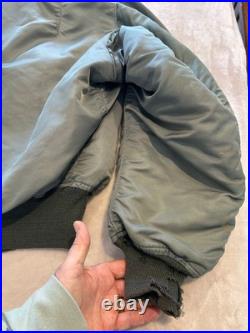 Rare Original Korean War Era B15D B15 USAF Pilot Flight Bomber Jacket Size 44