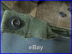 Rare Original Korean War era M1C Paratrooper helmet with sewn WW2 type straps