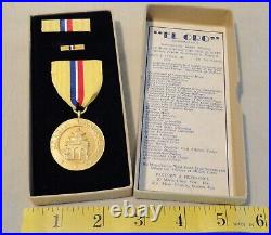 Rare Set 1950s PEFTOK Philippine Expeditionary Korean War Medal -EL ORO Manila
