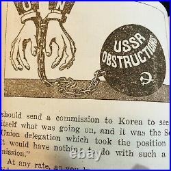Rare Soldiers Booklet Manual Fight For America Korea Far East Command Korean War