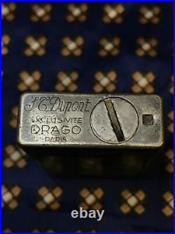 Rare St Dupont Drago Paris French UN Korean War French Battalion Lighter