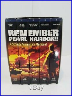 Rare Value Pack VHS & DVD Collection of Korean War and Remember Pearl Harbor